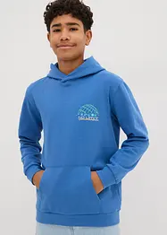 Sweat à capuche 100% coton, bonprix
