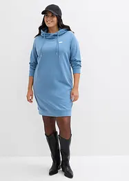 Robe molletonnée à capuche, bonprix
