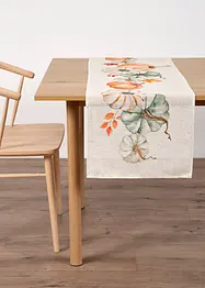 Chemin de table à motif citrouille, bonprix