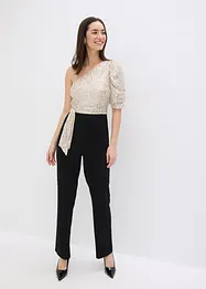 Top à paillettes, bonprix