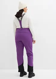 Pantalon technique en softshell extensible et déperlant, bonprix