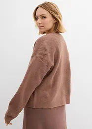 Gilet en maille oversize, bonprix