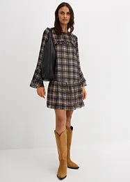 Robe en voile à volants, bonprix