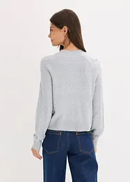 Gilet en maille ajourée, bonprix
