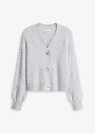 Gilet en maille ajourée, bonprix