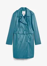 Trench-coat en cuir d’agneau nappa, bonprix