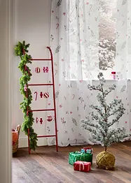 Voilage avec imprimé Noël (1 pce), bonprix