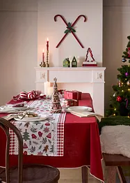 Chemin de table avec imprimé Noël, bonprix