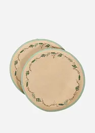 Lot de 2 sets de table en coton, bonprix