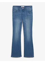 Jean bootcut taille mi-haute, extensible, bonprix
