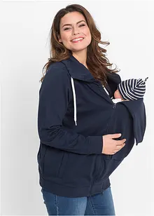 Veste sweat-shirt de grossesse et de portage, bonprix