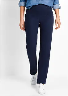 Pantalon à enfiler avec taille confortable, Straight, bonprix