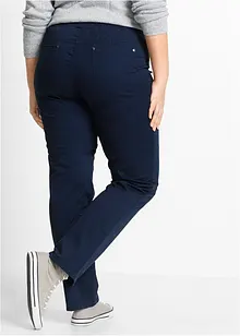 Pantalon à enfiler avec taille confortable, Straight, bonprix