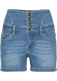 Short en jean taille haute, bonprix