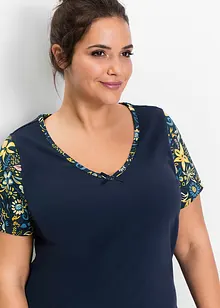 Pyjama corsaire à manches courtes, bonprix