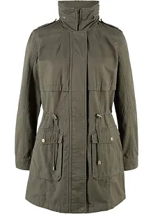 Parka coton avec doublure jersey, bonprix