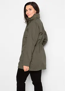 Parka coton avec doublure jersey, bonprix