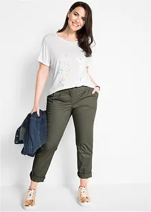 Pantalon chino extensible, bonprix