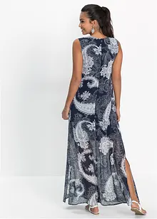 Robe longue en crêpe, bonprix