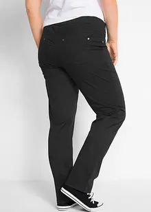 Pantalon à enfiler avec taille confortable, Straight, bonprix