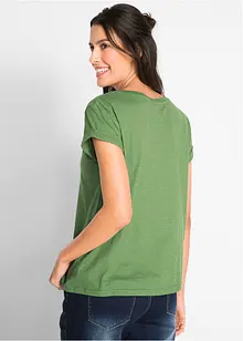 T-shirt boxy manches courtes, bonprix