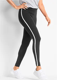 Legging de sport avec rayures contrastantes, longueur cheville, bonprix