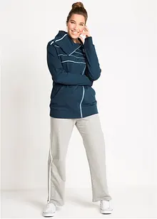 lot de 2 pantalons en molleton 100% coton, bonprix