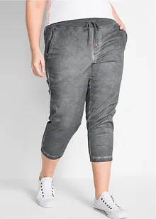 Pantalon 3/4 avec cordon contrastant, bonprix