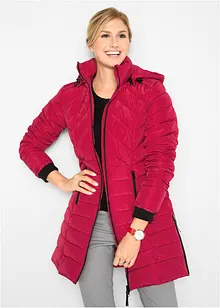 Veste longue matelassée, rembourrée, bonprix