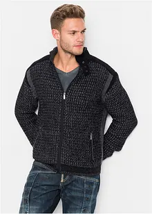 Gilet en maille texturée, bonprix