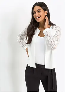 Blazer avec manches en dentelle, bonprix