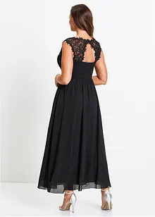 Robe longue de soirée à dentelle, bonprix