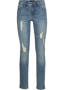 Jean stretch avec zip, bonprix