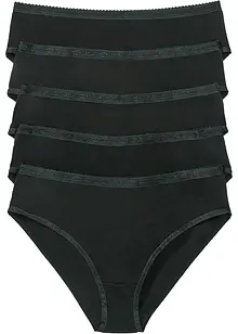 Lot de 5 slips Maxi, bonprix
