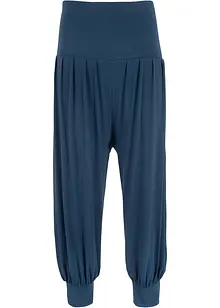 Pantalon sarouel à taille confortable, longueur 3/4, bonprix