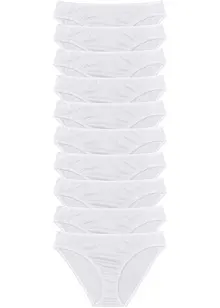 Lot de 10 slips, bonprix