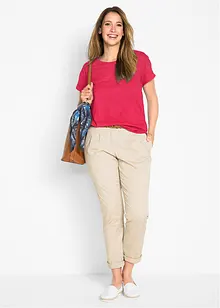 Pantalon chino extensible, bonprix