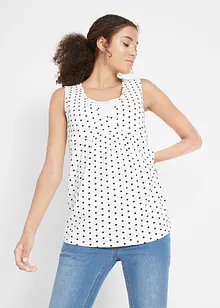 Lot de 2 tops de grossesse/d’allaitement, bonprix