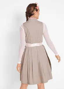 Dirndl à col montant, longueur genou (ens. 2 pces), bonprix