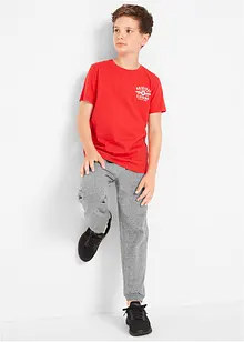 Lot de 2 pantalons de jogging 100% coton, bonprix