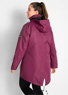 Parka de mi-saison fonctionnelle 2 en 1 à capuche, imperméable, bonprix