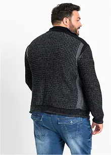 Gilet en maille texturée, bonprix