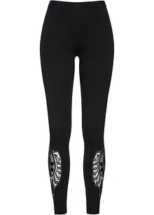 Legging avec dentelle, bonprix