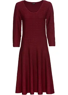 Robe en maille à rayures, bonprix