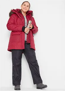 Veste longue fonctionnelle style 2-en-1, matelassée et imperméable, bonprix