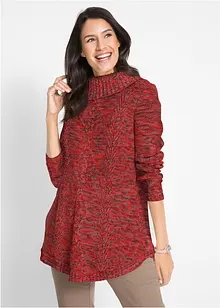 Pull long esprit poncho, manches longues, bonprix