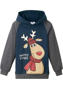 Sweat-shirt garçon à capuche, bonprix