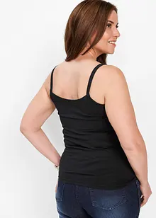 Lot de 2 tops à fines bretelles, bonprix