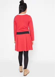 Robe de Noël fille en jersey, bonprix