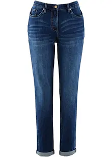 Jean Boyfriend, taille moyenne, extensible, bonprix